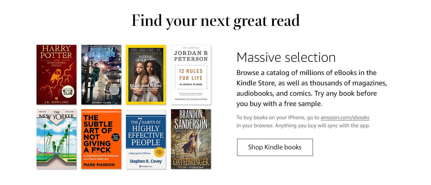 Free Kindle Reading Apps For Ios Android Mac And Pc