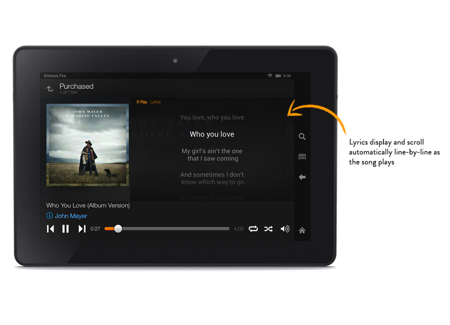 amazon music letras