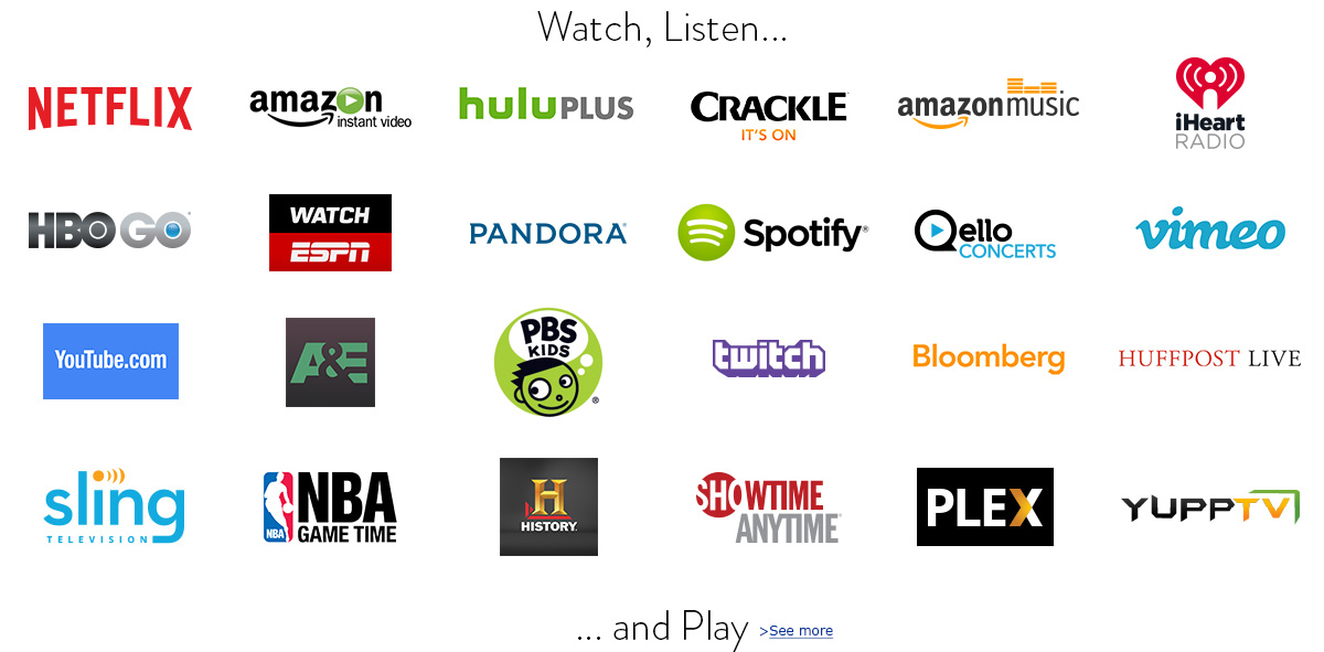 Amazon Fire TV Apps