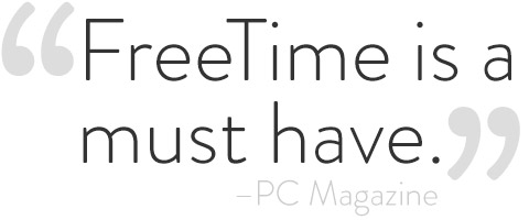 Free time is a must have