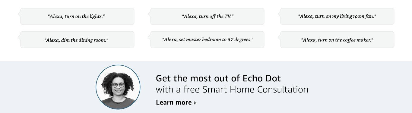 Get the most out of your echo with a free smart home consultation