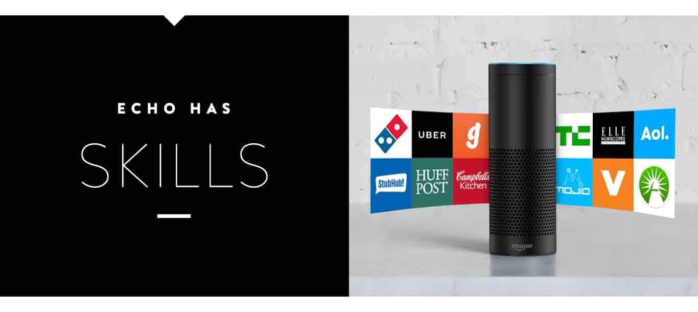 Echo- Alexa has skills