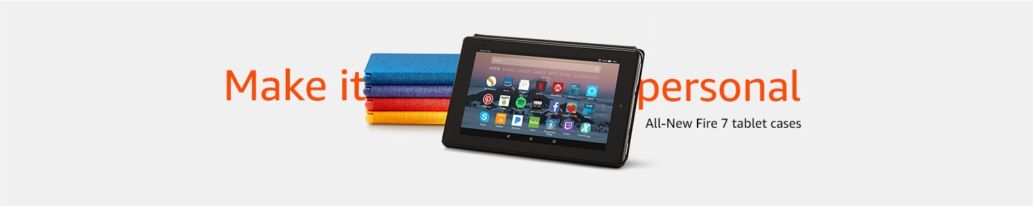 Make it personal: All-New Fire 7 tablet cases