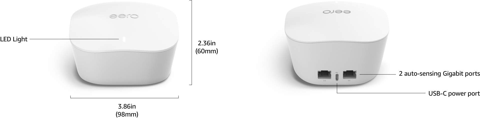 Amazon.com: Introducing eero mesh WiFi router / extender