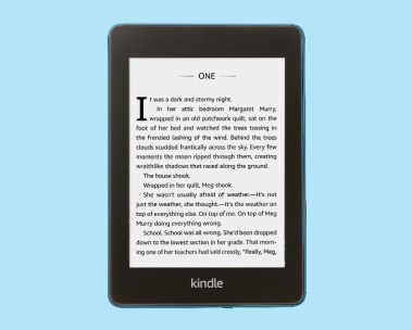 Kindle Paperwhite . Thinner, lighter-and now waterproof