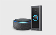 55% off Ring Video Doorbell Wired + Echo Dot (3rd Gen)