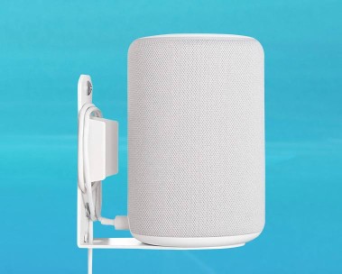 Image of an Echo Plus mount in the color white.