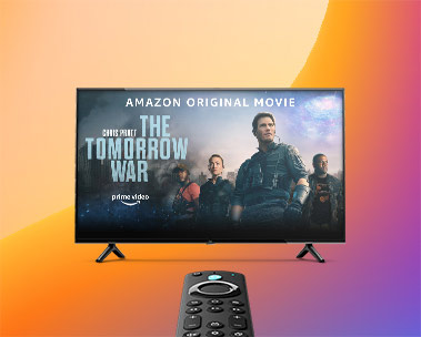 Amazon Fire TV 4-Series. Brilliant 4K entertainment.