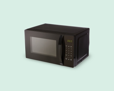 Voice-controlled microwave. Works with Alexa.