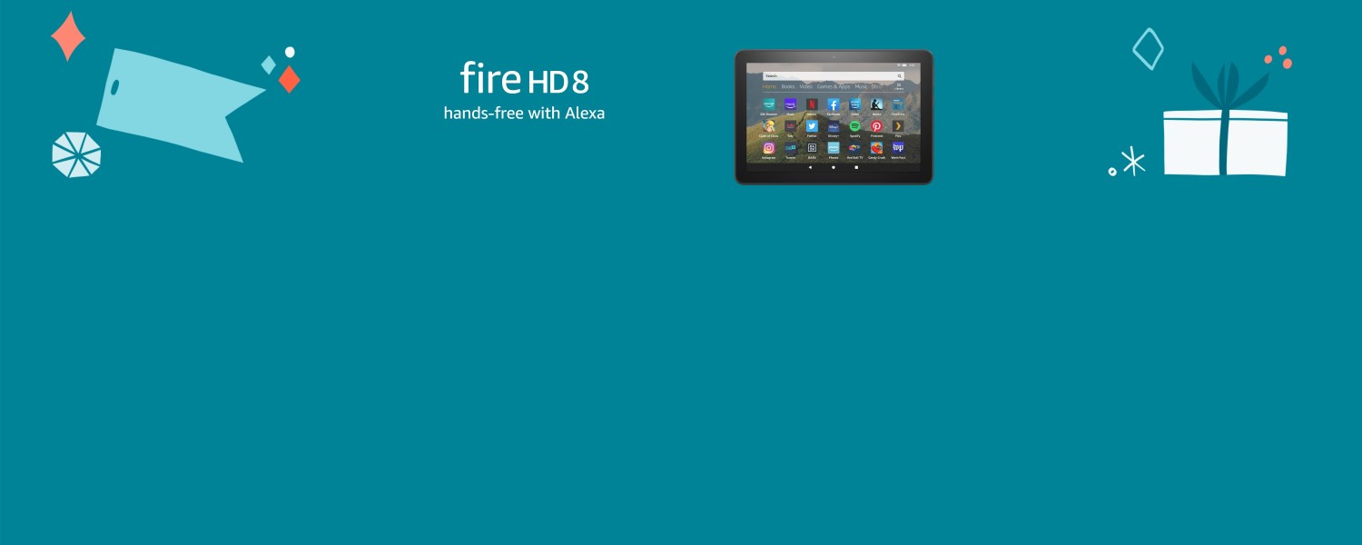 Fire HD 8. Hands-free with Alexa