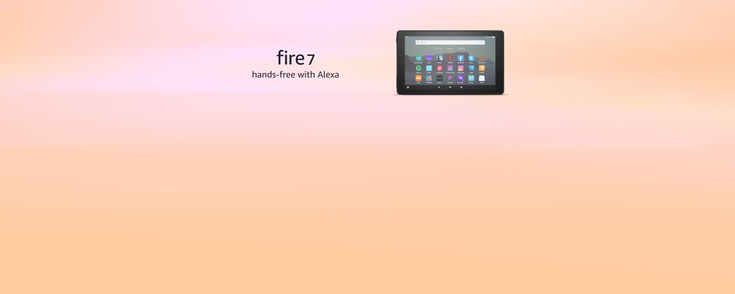 Fire 7. Hands-free with Alexa.