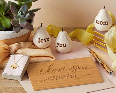 Handcrafted gifts made for Mom