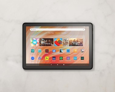 Fire HD 10. Power up your downtime.