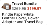 Kindle Paperwhite Travel Bundle