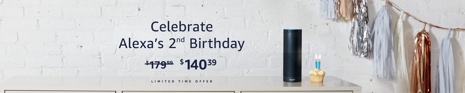 Celebrate Alexa's 2nd Birthday.