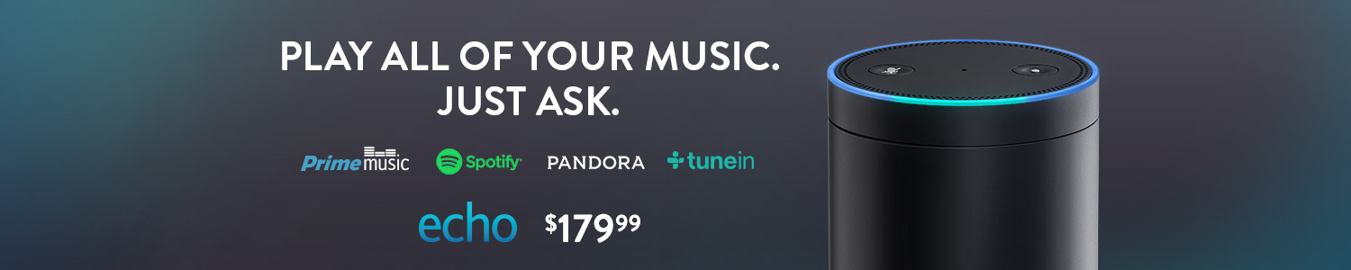 Amazon Echo: Play all of your music. Just ask
