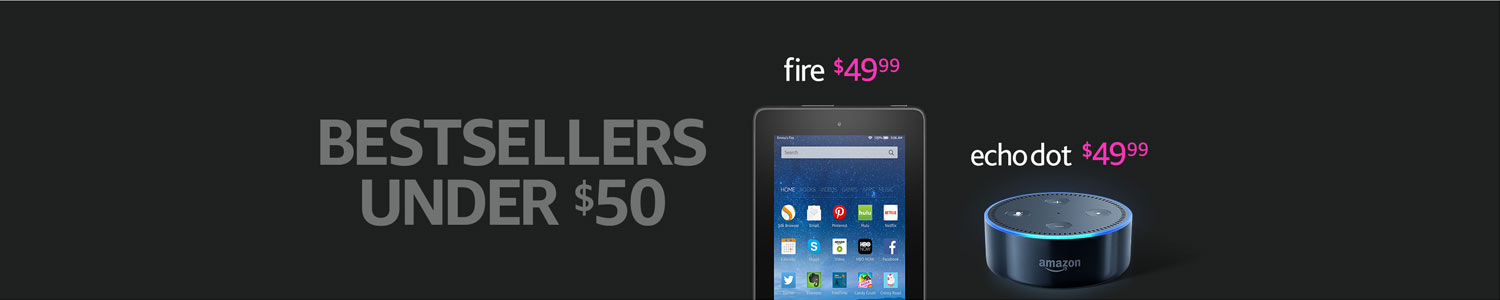 Best-selling Amazon Devices under $50
