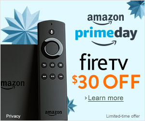 Shop Amazon Devices - Prime Day $30 Off Fire TV