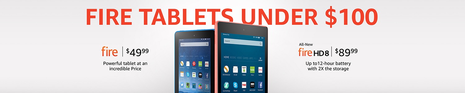 Fire Tablets Under $100