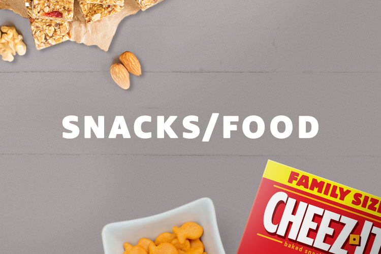 Snacks & Food Dash Buttons