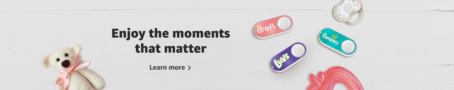 Dash Button lets you enjoy the moments that matter