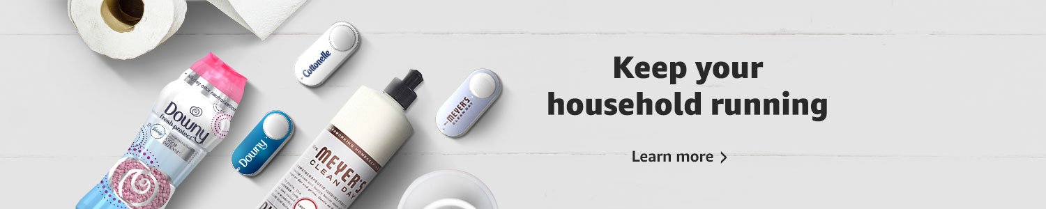 Keep your household running with Dash Button