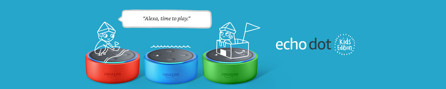 Echo Dot Kids Edition | Alexa, time to play.