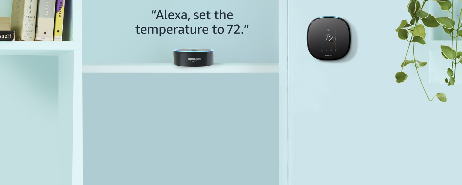 Alexa, set the temperature to 72.