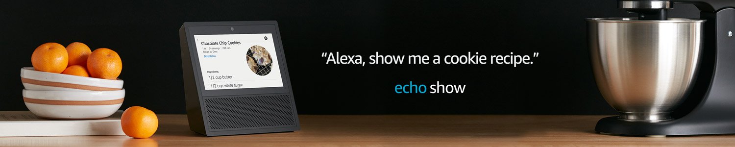 Echo Show | Alexa, show me a cookie recipe.