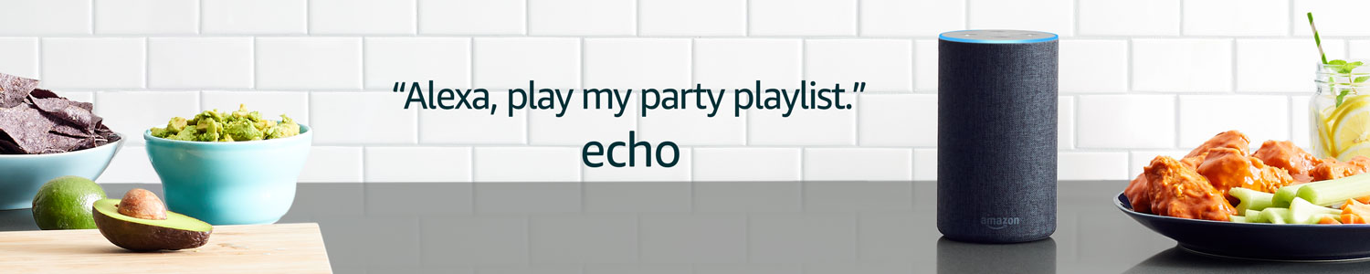 Echo | Alexa, play my party playlist.