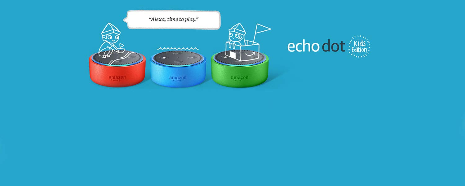 Echo Dot Kids Edition | Alexa, time to play.