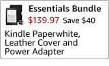 Kindle Paperwhite Essentials Bundle