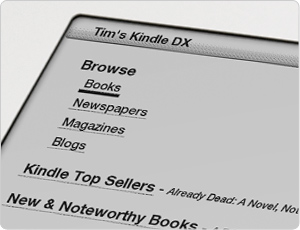Shop the Kindle Store right on your device