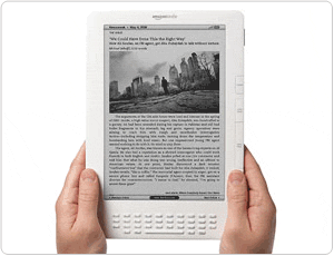 With auto-rotation, you can read in portrait or landscape mode