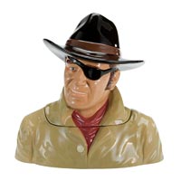 Limited Edition Bust Ceramic Cookie Jar