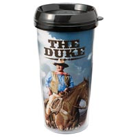 16-Ounce Plastic Travel Mug