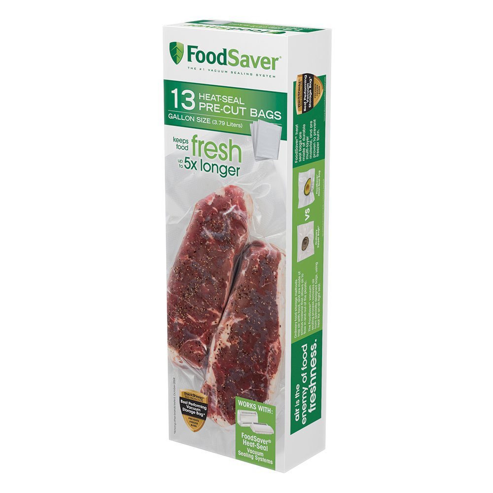 FoodSaver 13 GallonSized Bags Amazon.co.uk Kitchen & Home