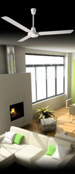 Air King 9856 56-Inch Three-Blade Industrial Grade Ceiling Fan