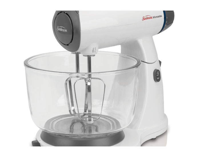 Sunbeam 2371 MixMaster Stand Mixer, White Electric Stand