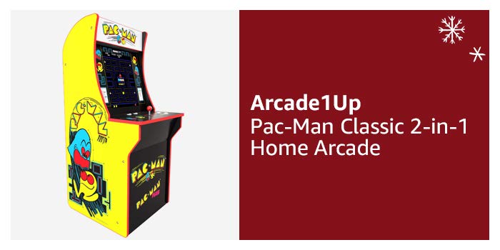 Arcade1Up Pac-Man Classic 2-in-1 Home Arcade