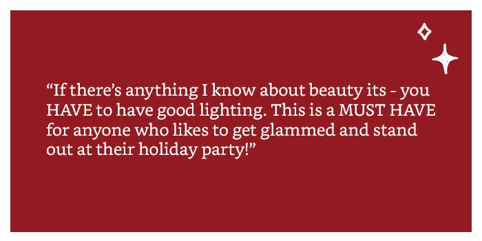 ReignCharm Vanity Mirror Bluetooth Audio-enabled