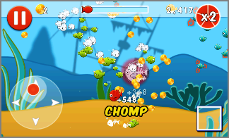 It's either chomp or be chomped