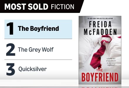 Most Sold Fiction