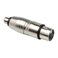 Hosa GXJ-183 Balanced 1/4 - Inch Female to XLR Female Adaptor