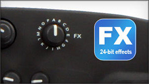 16 preset vocal effects