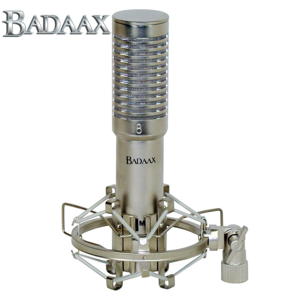 BadAax RM10 Ribbon Microphone with Wooden Case and