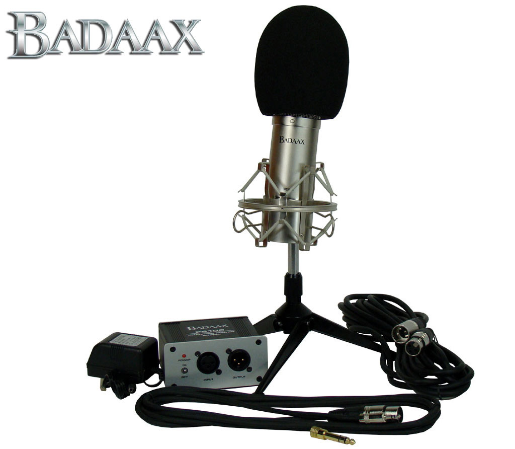 BadAax SP510 FET Condenser Microphone with Phantom Power