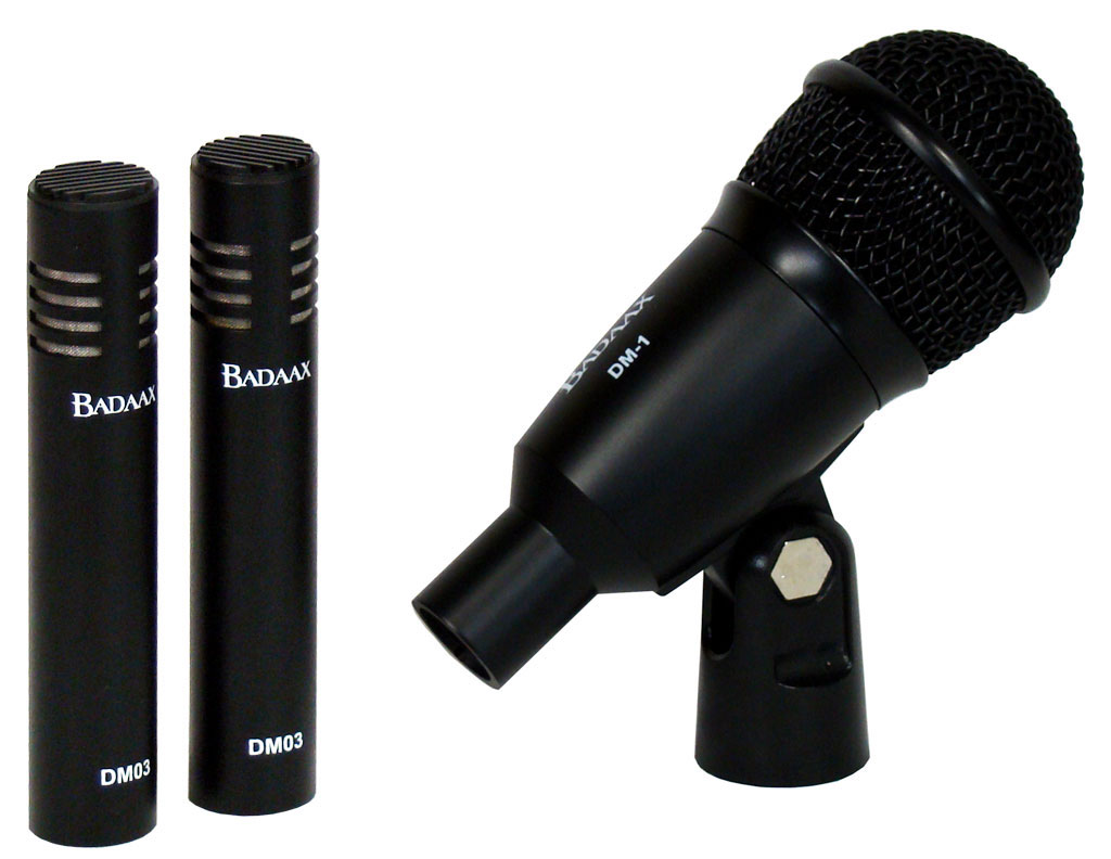 Bad Aax T8400 Drum Microphone Kit Musical Instruments
