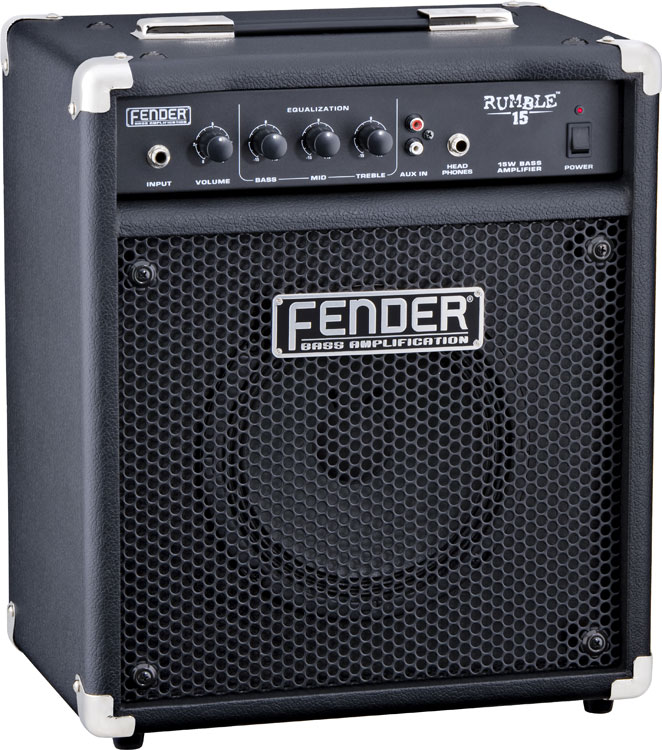 Fender Rumble 15 Bass Amplifier Musical Instruments