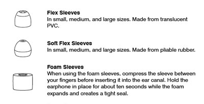 Shure SCL2 Sound Isolating Earphones with Single Dynamic Driver, Black Shure SCL2 Sound Isolating Earphones - Clear